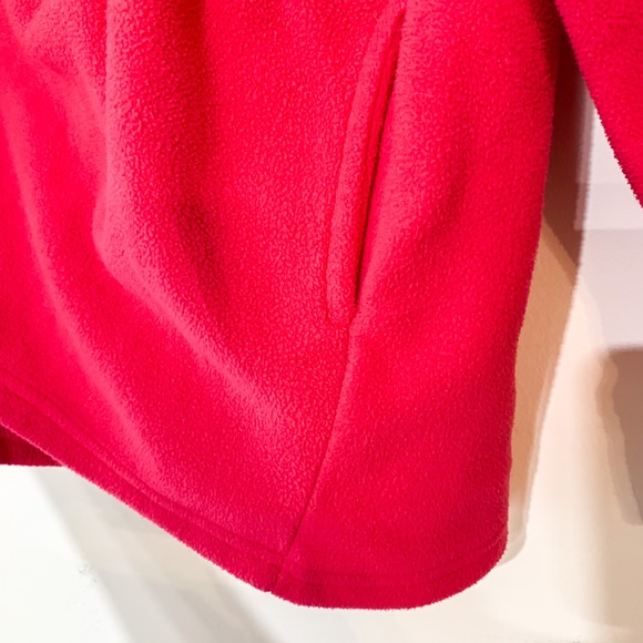 Girls pink fleece jacket size 8 - Picture 4 of 12